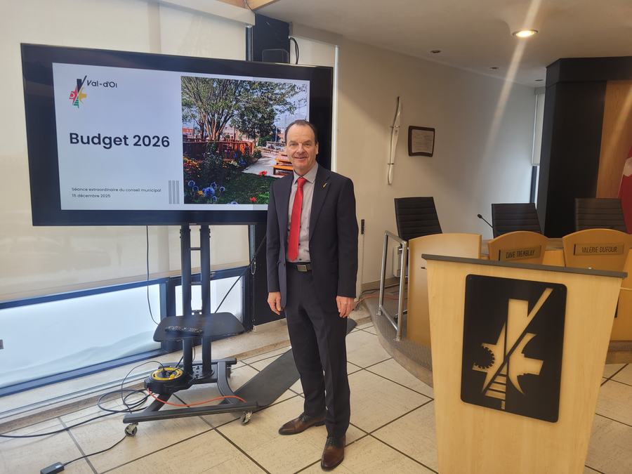 Ville de Val-d'Or budget 2026