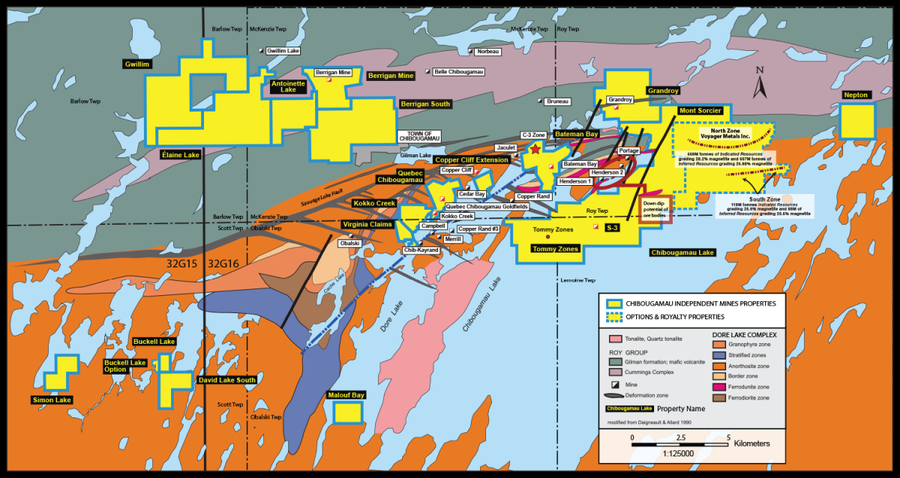 Le projet Mont Sorcier franchit d’importantes étapes à Chibougamau