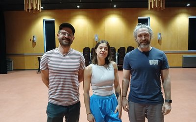 Cirque Collini | David Ayotte, Vanessa Collini et François Bédard