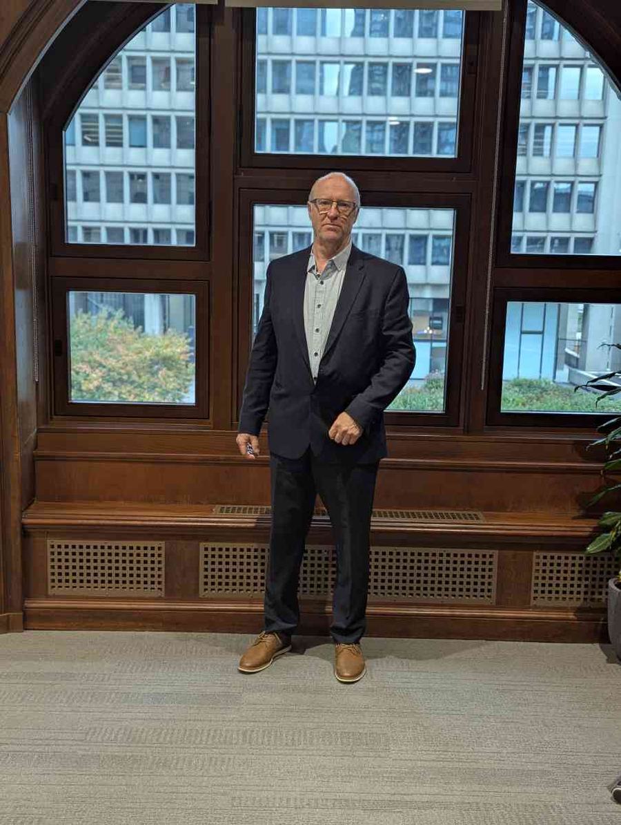 Le président de Falco, Luc Lessard
