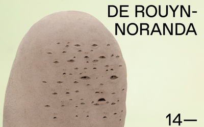 Biennale d'art performatif de Rouyn-Noranda | affiche 2026